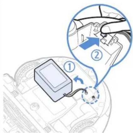 SAMSUNG SR20J9250U - How to remove the battery - 3
