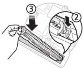 SAMSUNG SR10M702NUG - Nettoyage de la Brosse et du volet obturateur automatique - 6