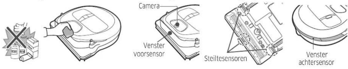 SAMSUNG SR10M702NUG - De sensoren en camera reinigen - 1