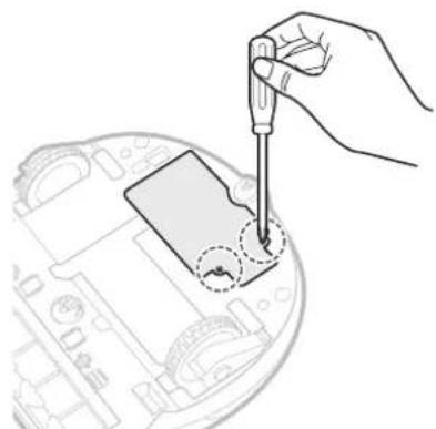 SAMSUNG SR1DM702NUB - Comment retirer la batterie - 1