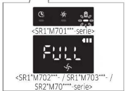 SAMSUNG SR1DM702NUB - Laad de POWERbot handmatig op door deze op het dockingstation teplaatsen. - 1