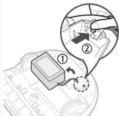 SAMSUNG SR2GM7070WS - Entfernen des Akkus - 3