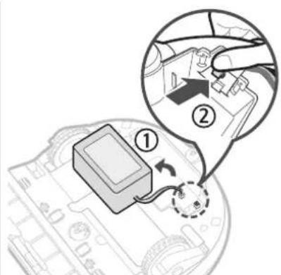 SAMSUNG SR2DM706NWS - Hoe u de batterij verwijdert - 3