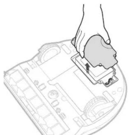 SAMSUNG VR10M701PU5 - Sådan fjernes batteriet - 2
