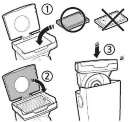 SAMSUNG VR10M701PU5 - Reinigen des Staubbehälters - 5