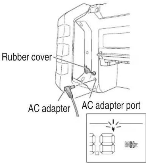 HiKOKI UR18DA - AC ADAPTER INSTALLATION - 1