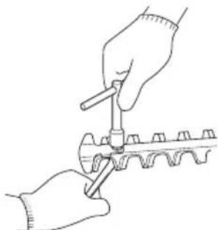HiKOKI TCH22EAP2(50ST) - Cutting blade (Fig. 12) - 1