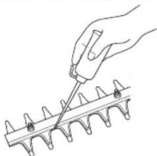 HiKOKI TCH22EAP2(50ST) - Lubricación de la hoja (Fig. 13) - 1