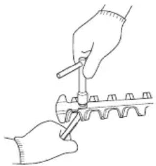 HiKOKI TCH22EAP2(50ST) - Lame de coupe (Fig. 12) - 1