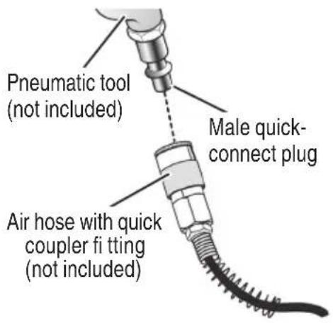 HiKOKI EC914S - USING THE AIR COMPRESSOR - 4