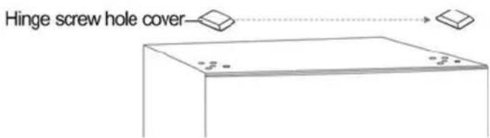 CANDY CNF 170 EEW - Reversing the Door Swing - 7