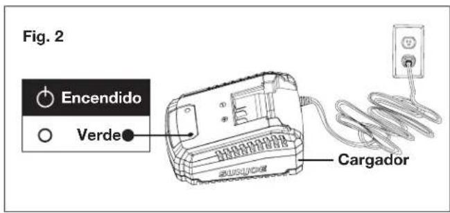 Sun Joe 24VCRLM15CT - Carga de la bateria - 2