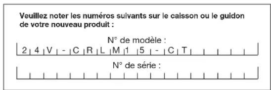 Sun Joe 24VCRLM15CT - Numérodeschemeletde série - 1