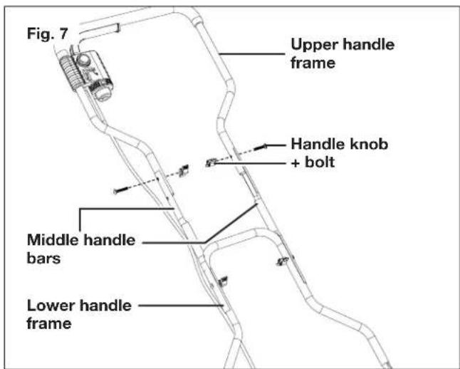 Sun Joe 24VCRLM15CT - Handle Assembly - 3
