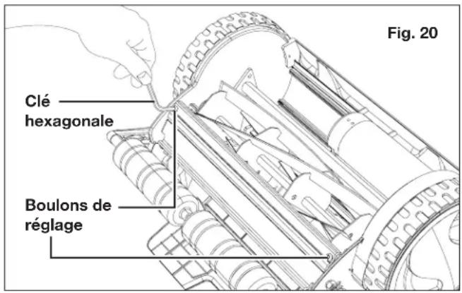 Sun Joe 24VCRLM15CT - Pour obtenir une coupe franche - 2