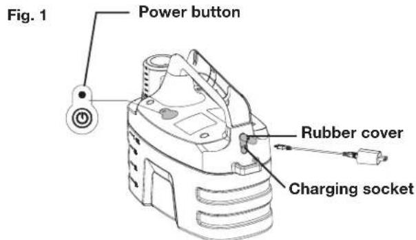 Sun Joe SJAPS2G - Charging the Battery - 1