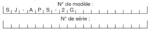 Sun Joe SJAPS2G - Numéro de schéma et de série - 1