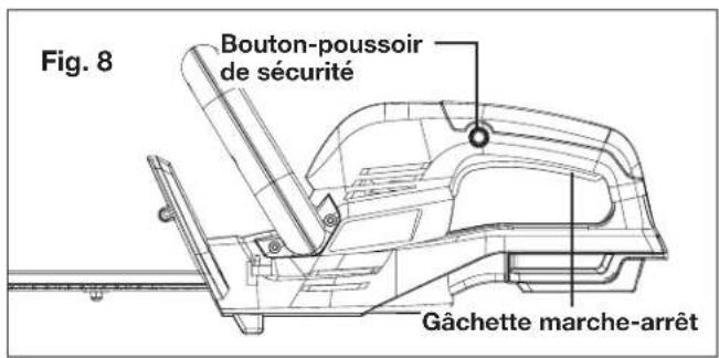 Sun Joe 24VHT22MAX - Démarrage et arrêt - 2