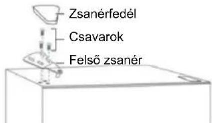 CANDY CNF 170 FW - Az ajtó nyitásának megfordítása - 8