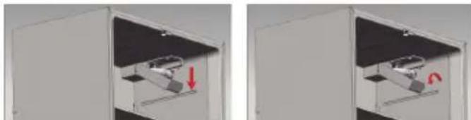 HISENSE RF200D4CSE - To change the water filter, follow below steps: - 2