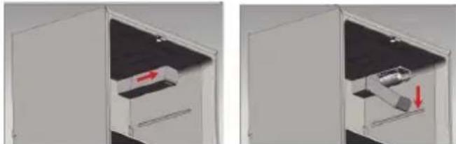 HISENSE RF200D4CSE - To change the water filter, follow below steps: - 1