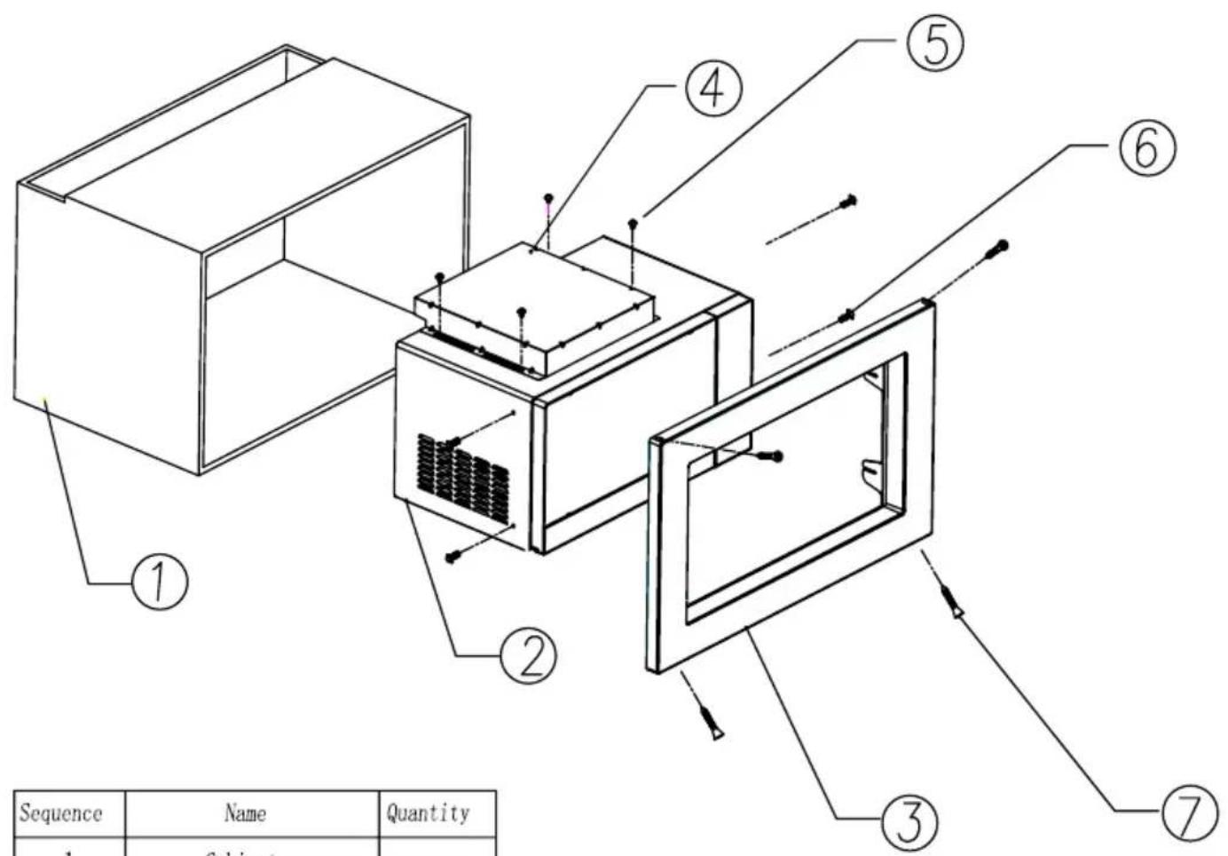 AMICA EMW 13184 E - Verklaring van de producent - 1