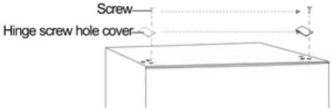 Screw Hinge screw hole cover