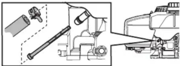 TROY-BILT TBWC28T - Mantenimiento del Filtro de Combustible - 1