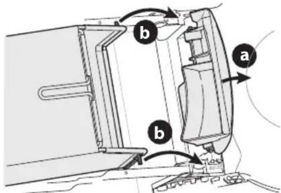 TROY-BILT TB105B - Attaching the Grass Catcher (if equipped) - 2