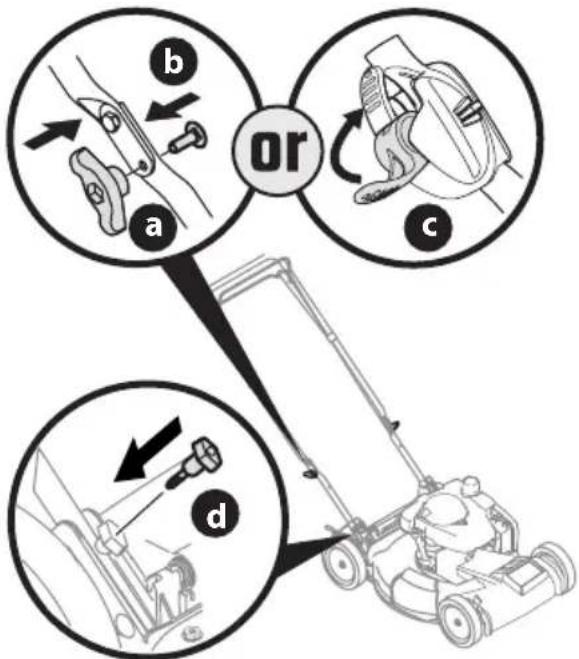 TROY-BILT TB260 XP - MANIJA DE EXTRACCION - 4
