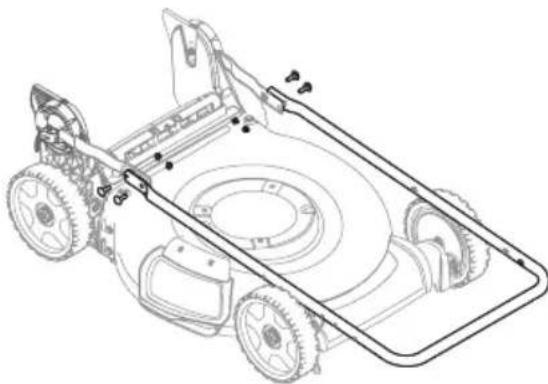 TROY-BILT TB125B - MANIJA DE ALMACENAMIENTO VERTICAL - 3