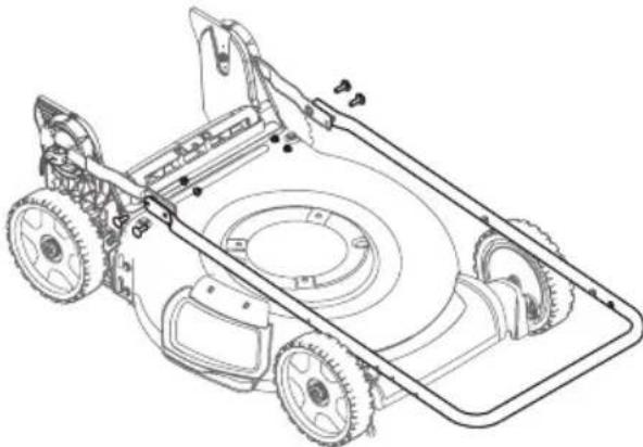 TROY-BILT TB125B - VERTICAL STORAGE HANDLE - 3