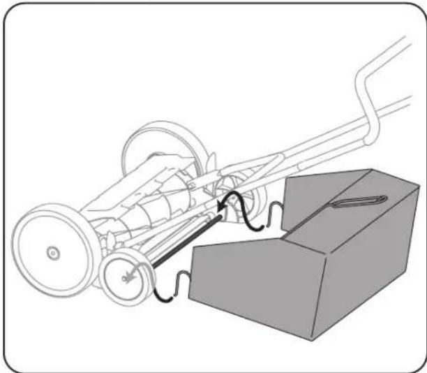 TROY-BILT TB16R - Acople del colector de cesped (Modelo TB18R) - 1