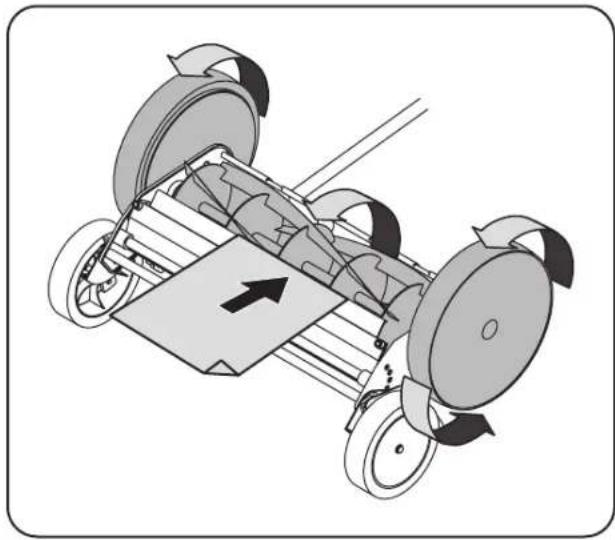 TROY-BILT TB16R - Ajuste de la separacion de la cucilla - 2
