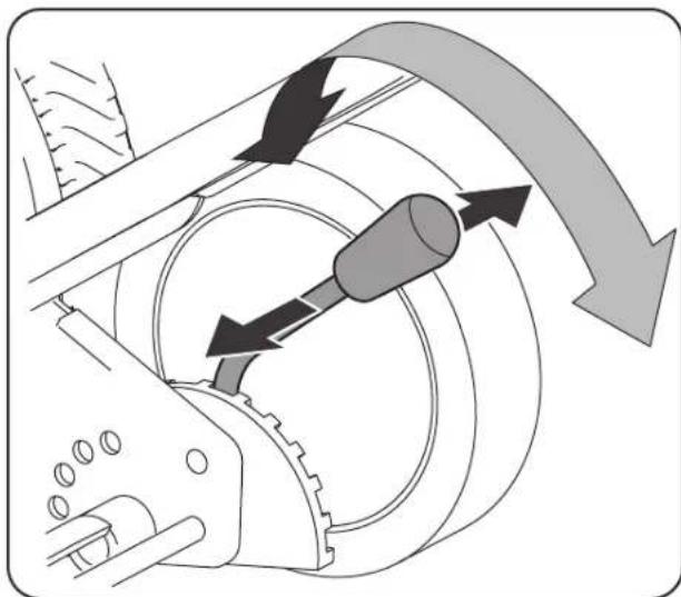 TROY-BILT TB16R - Adjusting the Cutting Height - 1