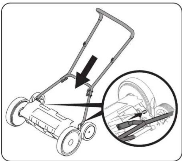 TROY-BILT TB16R - Acople de la barra de control - 3
