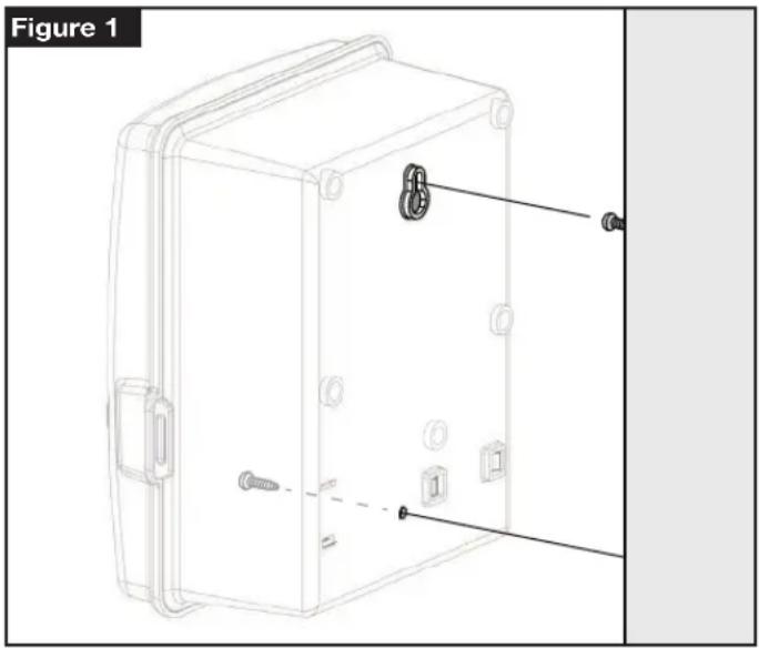 Irritrol KD900EXT - Installing the Cabinet - 1