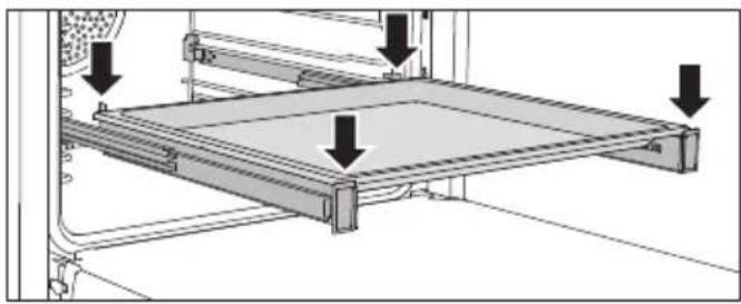 MIELE DGC 7640 AM - Rails coulissants télescopiques FlexiClip HFC 71 - 2