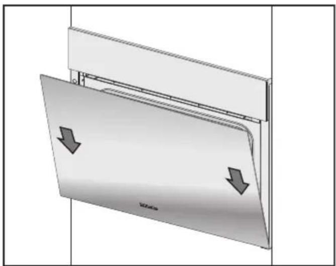 MIELE DGC 7870X - Remontage de la porte du four - 1