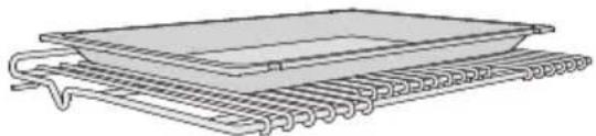 MIELE H 7780 BP - Plat universel et grille de cuisson avec butées de sécurité antibasculement - 4