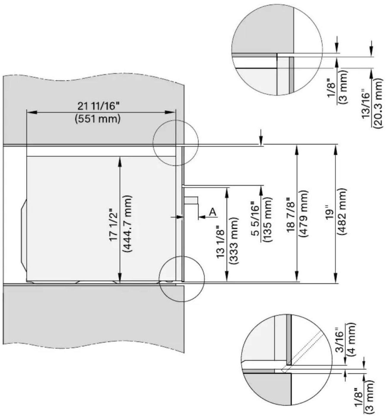 MIELE H 7640 BM AM - Installation dans une armoire haute ou de base - 2