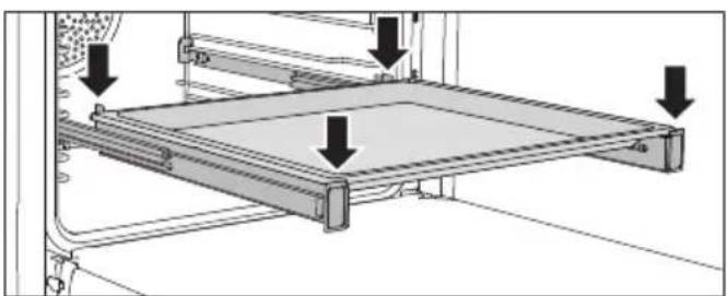 MIELE DGC 7770 - Rails coulissants télescopiques FlexiClip HFC 71 - 2