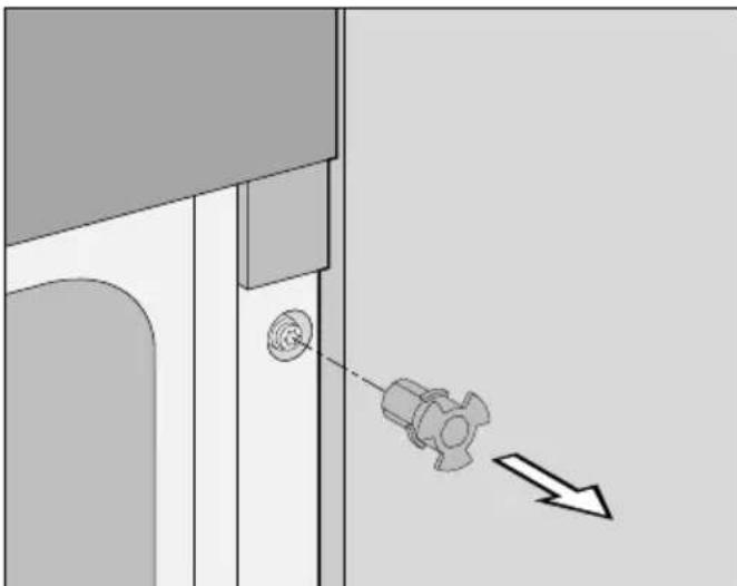 MIELE DGC 7775 - Fixation du four à vapeur dans l'armoire - 4
