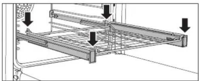 MIELE DGC 7775 - Rails coulissants téléscopiques FlexiClip HFC 71 - 3