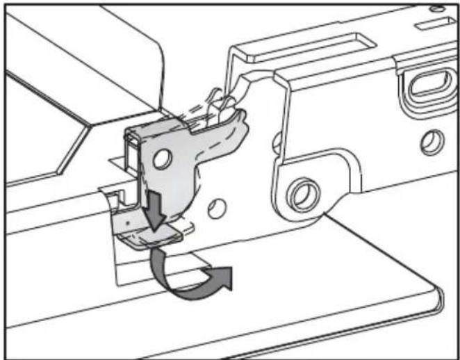 MIELE DGC 7470 - Démontage de la porte du four - 3