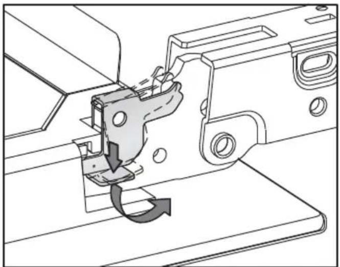 MIELE DGC 7580 - Démontage de la porte du four - 3