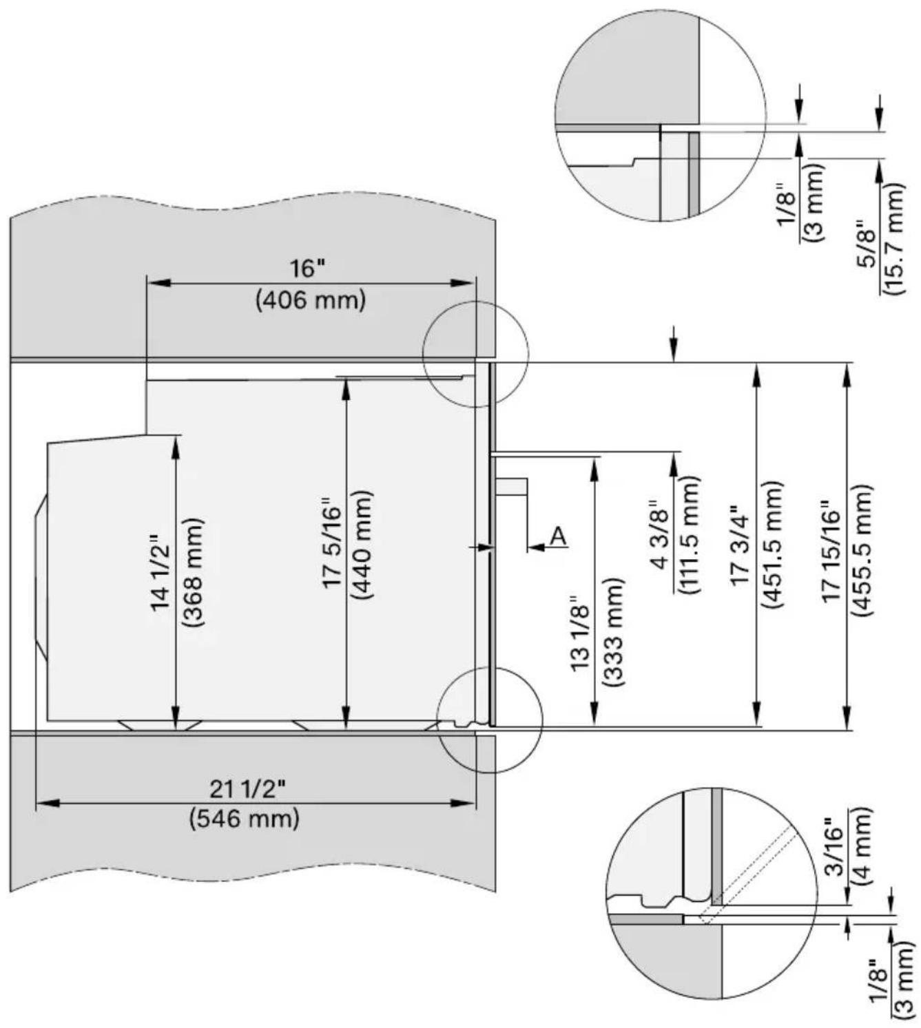 MIELE H 7270 BM - Installation dans une armoire haute ou de base - 2