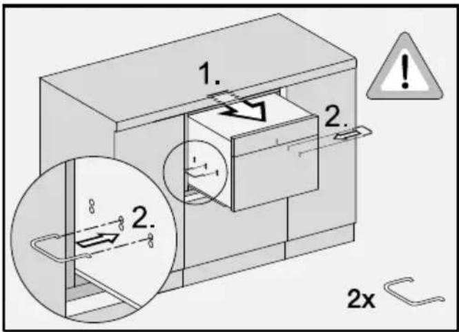 MIELE H 7270 BM - Retirer le four de l'armoire - 1