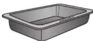 MIELE H 7180 BP - Plats à rôtir gourmet HUB couvercles de plat à rôtir gourmet HBD - 1
