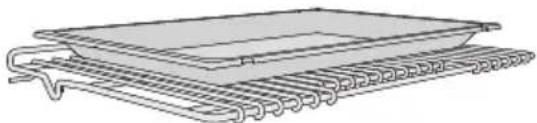 MIELE H 7780 BP2 - Plat universel et grille de cuisson avec butées de sécurité antibasculement - 4